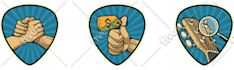 make hand drawn icon for every needs in high resolution