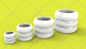 design 3d printable pots, vases, lamps and molds for production