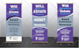 design a custom roll up banner, retractable, pull up banner