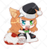 draw custom padoru for you
