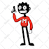 create pro 2d cartoon character or concept from your mind