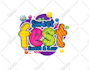 make candy, sweets, chocolate, cakes and bakery logo design
