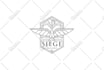 create 3 unique logo designs art deco style