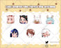draw custom anime emotes for twitch and discord