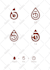 create elegant number logo for your business