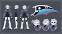 draw your character in hazbin hotel style