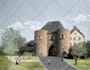 create a collage style render using photoshop