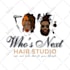 do hair, afro,dreadlocks, and braids salon logo