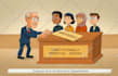 draw a custom political cartoon for any issue