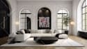 render an architecture or interior design image using ai