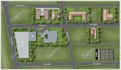 do architectural site plan rendering and layout drawings