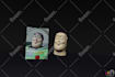 sculpture 3d bust, statue, character, mascot, design product for printing