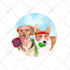 paint dog, cats, whatever pet portrait with watercolor