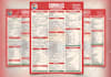 design editable stunning restaurant flyers, menus, trifold menus