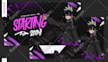 create animated vtuber stream overlay for kick, twitch, youtube