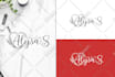 design highly creative feminine hand drawn logo design for your branding
