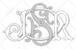 design any wedding initial monogram