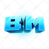 make hytale or minecraft server logo icon