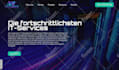design modern landing page or homepage using wordpress