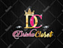 do 3 beautiful feminine luxury glitter logo design