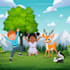 draw pretty and beautiful children book illustration