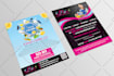 do cleaning service flyer postcard door hanger media kit