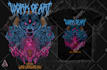 do custom darkart, horror, metal illustration for your brand