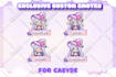 draw cute custome twitch chibi panel and banner for twitch