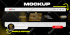 create epic youtube banner and logo