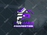 design luxury real estate, property, and realtor branding logo