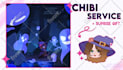 draw detailed chibi art for you no ai