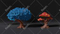 create low poly 3d models for games or animation