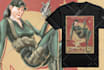 create a retro vintage tshirt design