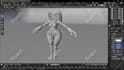 design 3d character and cartoon model in blender