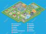 draw high quality vector or isometric map illustrations