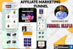 design a clickfunnels sales funnel or clickfunnels landing page