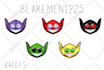 create aesthetic and cute custom sub badges