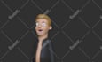 make a stylized 3d character  for vtubers, avatars,and games