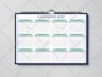 design wall or desk calendar and planner