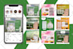 design 30 eye catching social media posts, ads, banners, creative posts