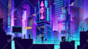 create futuristic animated gifs nft art