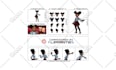 create gen 4 custom pokemon overworld trainer sprite sheet