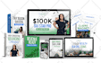 design ecover bundle, product mockup and online course cover