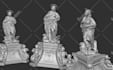 sculpt 3d character, 3d sculpture, 3d model for printing with zbrush and blender