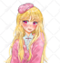 create aesthetic cute and simple art