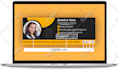 design html clickable professional gmail, outlook, iphone signature for business