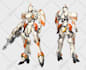 draw your mecha robot fanart or original in digital artwork