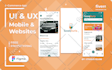 create mobile app ui ux design or web app ui ux design, ai chatbot design
