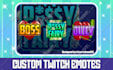design custom twitch emotes and sub badges