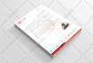 create a  clean  letterhead, print ready